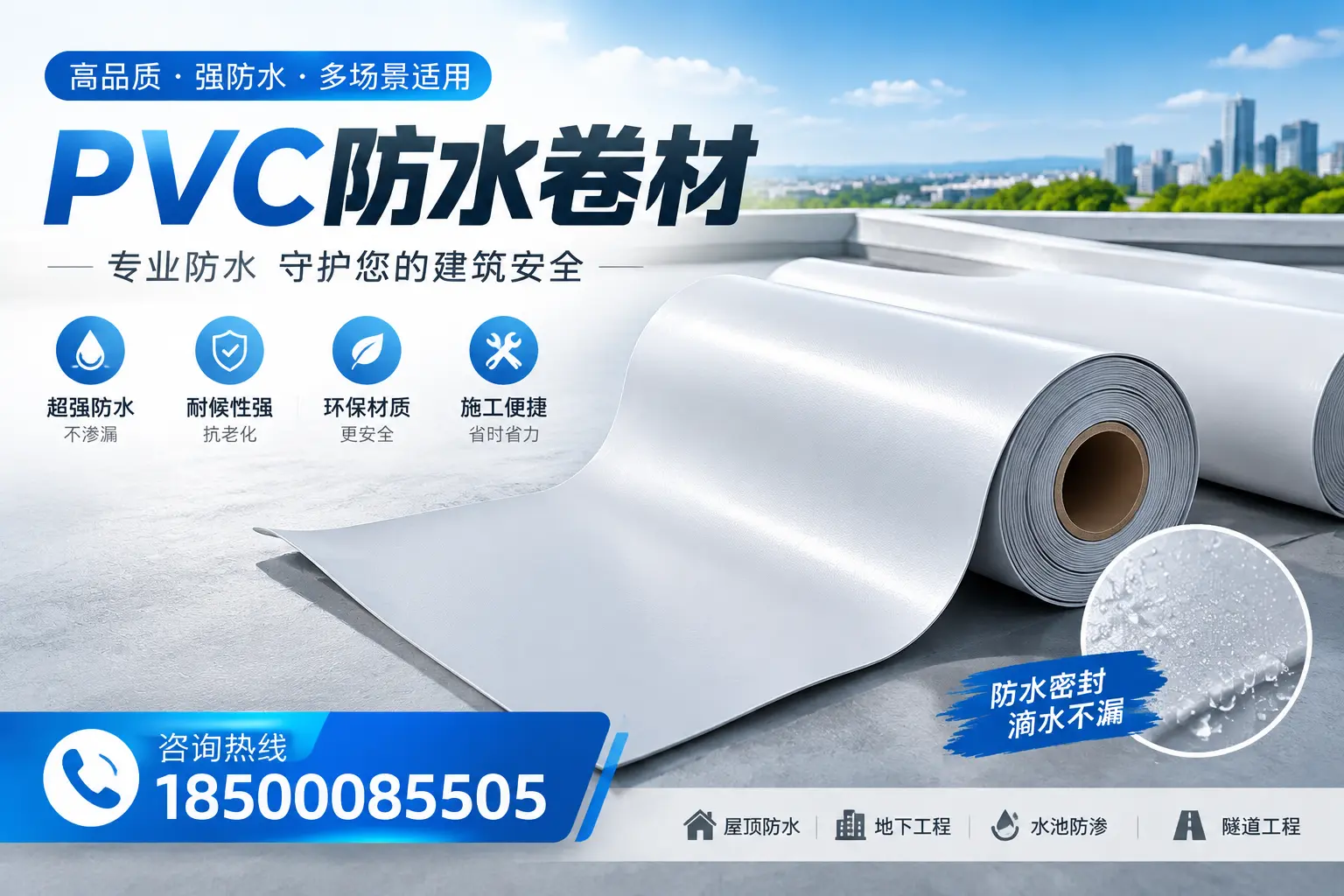 PVC防水卷材的市场竞争分析，平凉品牌选择参考